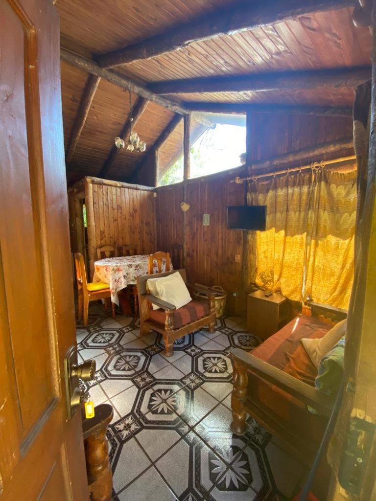 Cabanas Vacacionales Lefincul Пукон Экстерьер фото